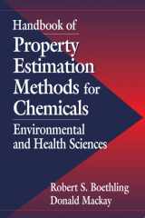 Handbook of Property Estimation Methods for Chemicals Environmental Health Sciences cover image