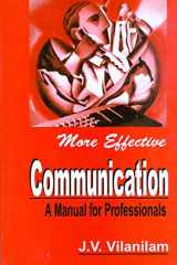 More Effective Communication A Manual for Professionals cover image