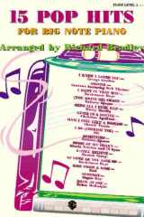 15 Pop Hits for Big Note Big Note Piano cover image