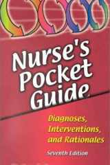 Nurse's Pocket Guide: Diagnoses, Interventions, and Rationales cover image