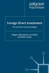 Foreign Direct Investment Firm and Host Country Strategies cover image