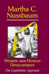 Women and human development: the capabilities approach cover image