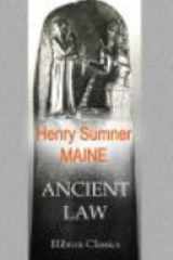 Ancient Law cover image