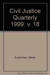 "Civil Justice Quarterly" cover image