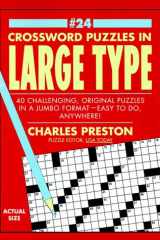 Crossword Puzzles in Large Type cover image