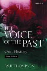 The voice of the past: oral history cover image