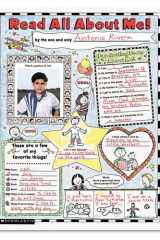 Instant Personal Poster Sets Read All About Me! : 30 Big, Write-And-Read Learning Posters Ready for Kids to Personalize & Display With Pride! cover image