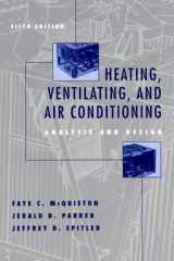 Heating, ventilating, and air conditioning: analysis and design cover image