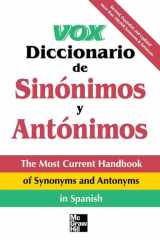 Vox Diccionario De Sinónimos Y Antónimos cover image