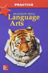 McGraw-Hill Language Arts, Grade 4, Practice Workbook cover image