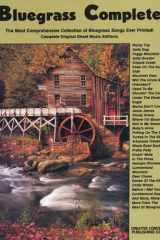 Bluegrass Complete Piano, Vocal and Guitar Chords cover image
