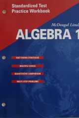 McDougal Littell Algebra 1 Standardized Test Practice Workbook Se cover image