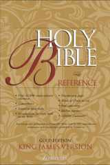KJV Holy Bible Reference, Gold Edition cover image