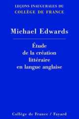 ETUDE DE LA CREATION LITTERAIRE EN LANGUE ANGLAISE cover image