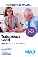 Trabajador/a Social del Ayuntamiento de Madrid. Temario Grupo II Volumen 3 cover image