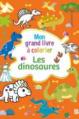 Mon grand livre de coloriages 2025: Les dinosaures cover image