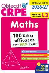 Maths: 100 fiches efficaces pour bien réviser, nouveau concours L3 cover image