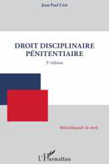 Droit disciplinaire pénitentiaire cover image