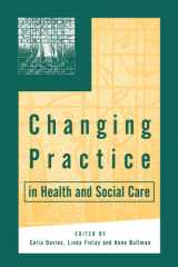 Changing practice in health and social care cover image