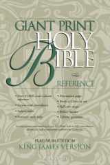 KJV Holy Bible Giant Print Reference, Platinum Edition cover image
