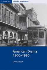 American drama 1900-1990 cover image