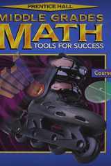 Prentice Hall Middle Grades Math Tools for Success. Course 1 cover image