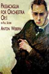 Passacaglia for Orchestra Op. 1 in Full Score cover image