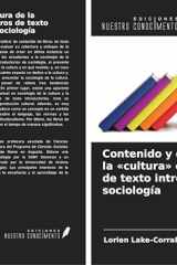 Contenido y cobertura de la «cultura» en los libros de texto introductorios de sociología (Spanish Edition) cover image