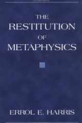 The restitution of metaphysics cover image