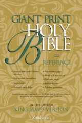 KJV Holy Bible Giant Print Reference, Gold Edition cover image