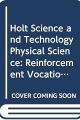 Holt Science and Technology Physics: Reinforcement and Vocational Worksheets cover image
