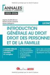 Introduction générale au droit, droit des personnes et de la famille: droit objectif, droits subjectifs, droit des personnes, droit de la famille cover image