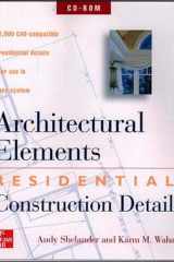 Architectural Elements: Residential Construction Details on CD-ROM (single-User) cover image