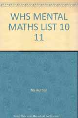 Whs Mental Maths List 10-11 cover image