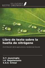 Libro de texto sobre la huella de nitrógeno: Contribución de la agricultura y tendencias futuras (Spanish Edition) cover image
