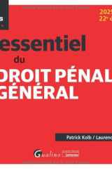 L'essentiel du droit pénal général cover image