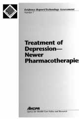Treatment of Depression - Newer Pharmacotherapies Evidence Report - Technology Assessment cover image