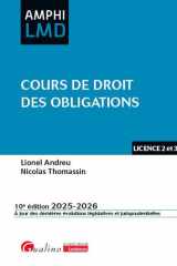 Cours de droit des obligations cover image