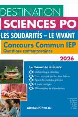 Les solidarités, le vivant: concours commun IEP: questions contemporaines cover image
