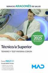 Técnico/a Superior del Servicio Aragonés de Salud. Temario Materia Común y test cover image