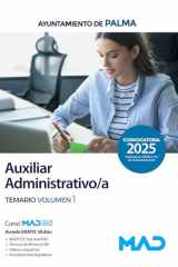 Auxiliar Administrativo/a del Ayuntamiento de Palma. Temario volumen 1 cover image