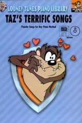 Looney Tunes Piano Library Level 2 -- Taz's Terrific Songs, Book, CD and General MIDI Disk cover image