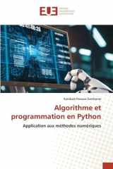 Algorithme et programmation en Python cover image
