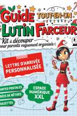 Lutin Farceur de Noël - Guide Tout-en-Un - Lettres, Cartes Postales, Idées de Bêtises et surprises exclusives: Pour parents zinzins (et vaguement organisés) cover image