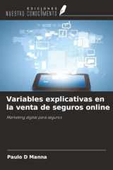 Variables explicativas en la venta de seguros online: Marketing digital para seguros (Spanish Edition) cover image