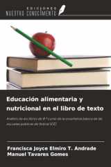 Educación alimentaria y nutricional en el libro de texto: Análisis de los libros de 8.º curso de la enseñanza básica de las escuelas públicas de Sobral (CE) (Spanish Edition) cover image