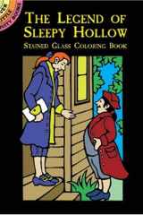 The Legend of Sleepy Hollow Stained Glass Coloring Book cover image