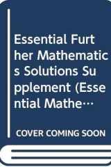 Essential Further Mathematics Solutions Supplement cover image