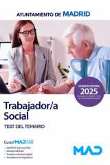 Trabajador/a Social del Ayuntamiento de Madrid. Test del temario cover image