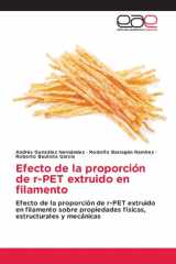 Efecto de la proporción de r-PET extruido en filamento (Spanish Edition) cover image